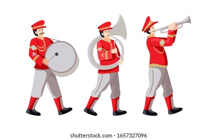 860+ Brass Band Stock Illustrations, Royalty-Free Vector Graphics