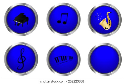 Music buttons