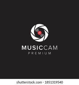 Icono del vector de logotipo de Cam Music