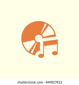 music CD icon
