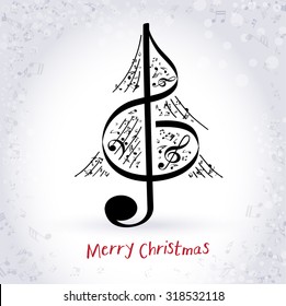Music Christmas tree