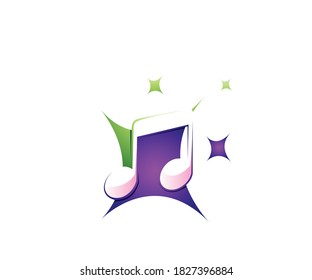 Music And Clean Logo Design Template
