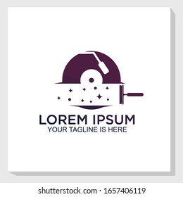 diseño de plantilla de logotipo para filtro de música vectorial, editor, diseño de logotipo de estudio 