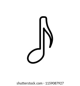 music - clef -nota - melody icon vector