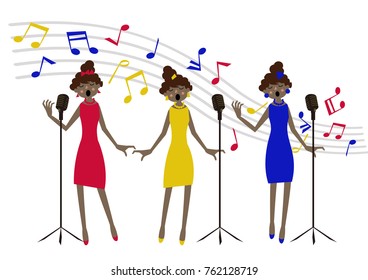 Music clip art. Chorus Corps. gospel. jazz.