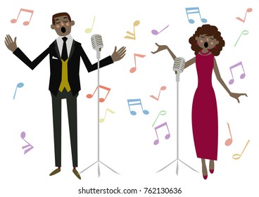 Music clip art.gospel. jazz.Christmas song.