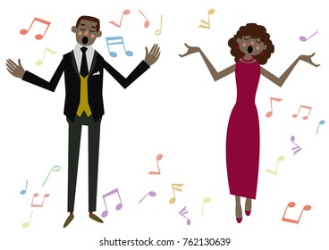 Music clip art.gospel. jazz.Christmas song.