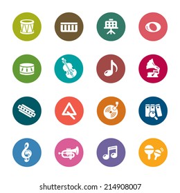 Music Color Icons