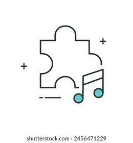 Music Composing Digital Music Creation Vector Icon Design