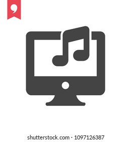 music computer icon