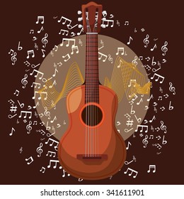music concept about sound  icons design, vector illustration 10 eps graphic.