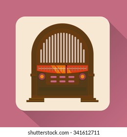 music concept about sound  icons design, vector illustration 10 eps graphic.
