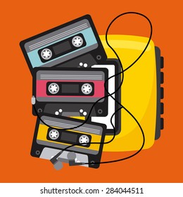 music concept design, vector illustration eps10 graphic 