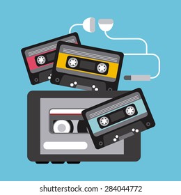 music concept design, vector illustration eps10 graphic 
