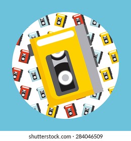music concept design, vector illustration eps10 graphic 