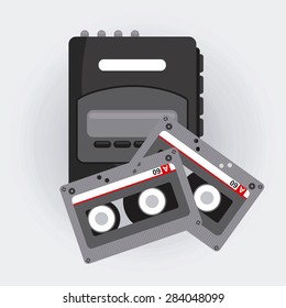 music concept design, vector illustration eps10 graphic 