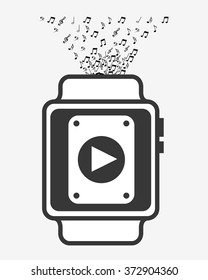 music concept design, vector illustration eps10 graphic 