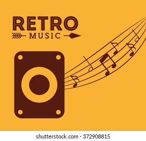 music concept design, vector illustration eps10 graphic 