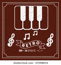music concept design, vector illustration eps10 graphic 