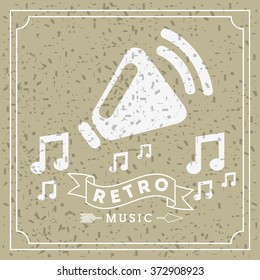 music concept design, vector illustration eps10 graphic 