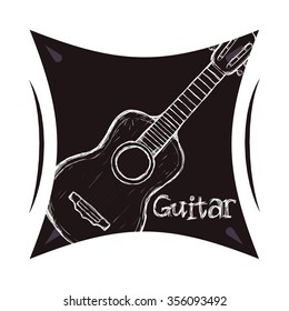 Music concept with icons design, vector illustration 10 eps graphic.