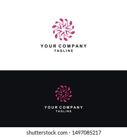 Music concept logo design simple and elegant 