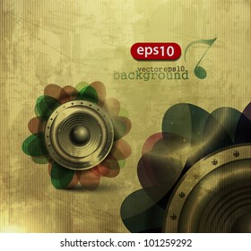 Music concept poster template.