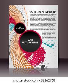 Music concept poster/flyer Design template elements