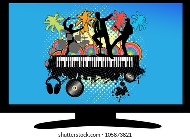 Music Concert on TV