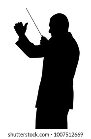 Music Conductor Illustration