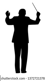 Music Conductor Silhouette