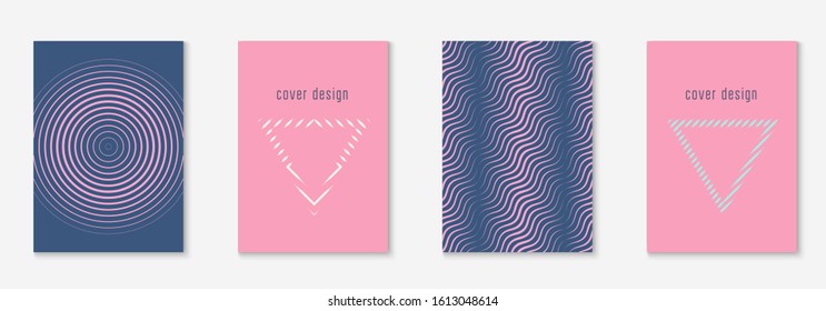 Music cover. Cool web app, banner, page, patent concept. Purple and pink. Music cover with minimalist geometric line and trendy shapes.