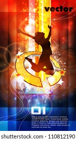 Music dance background
