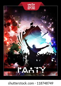 Music dance background