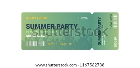 music dance party live concert entrance stock vector royalty free dance tickets template
