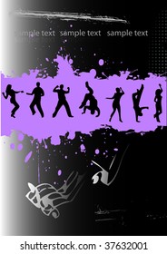 music dance vector
