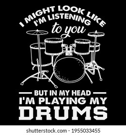 Music Design! Best Music Related Vector Illustrations. This illustration can be used as a print on T-shirts, cups, bags, Phone Case etc.