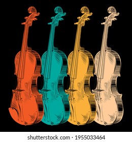 Music Design! Best Music Related Vector Illustrations. This illustration can be used as a print on T-shirts, cups, bags, Phone Case etc.