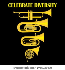 Music Design! Best Music Related Vector Illustrations. This illustration can be used as a print on T-shirts, cups, bags, Phone Case etc.