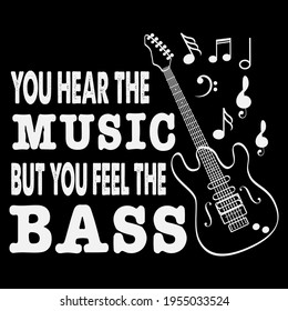Music Design! Best Music Related Vector Illustrations. This illustration can be used as a print on T-shirts, cups, bags, Phone Case etc.