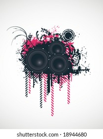 Music Design Elements Vector Illustration