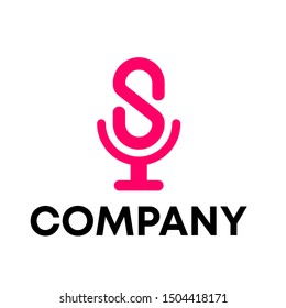 music design logo vector record play button equalizer template 