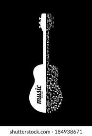 Music design over black background,vector illustration