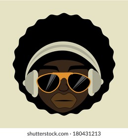 music design  over gray background vector illustration