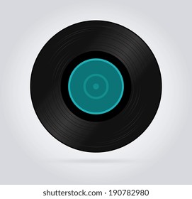 Music design over gray background, vector illustration