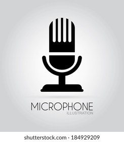 Music design over gray background,vector illustration