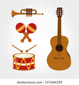 music design over white background vector illustration