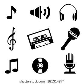 music design over white background vector illustration