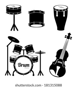 music design over white background vector illustration