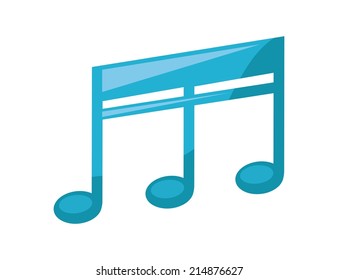 music design over white background vector illustration
